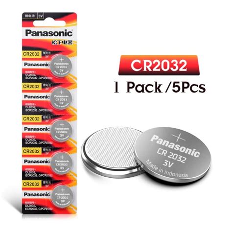 ถ่านกระดุม 3V Original cr2032 2032 Lithium Button battery CR2032 Coin Cell Batteries DL2032 ...