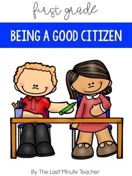 Being a Good Citizen by The Last Minute Teacher | TpT