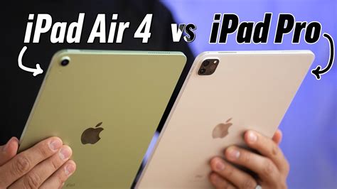 2020 iPad Air 4 vs 2020 iPad Pro - Full Comparison! - YouTube