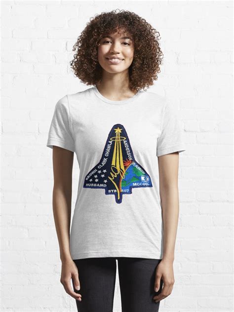 "STS 107 Mission Patch of Ilan Ramon" T-shirt for Sale by Quatrosales ...