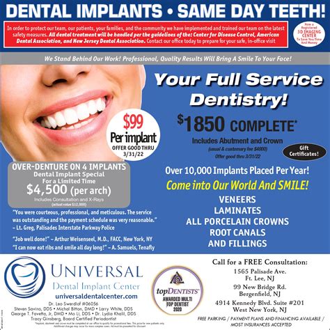 Special Offers | Fort Lee Dentist