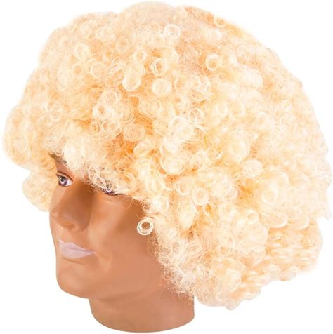 Amazon.com: Giant Blonde Afro Wig: Clothing