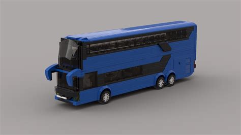 LEGO MOC Double Decker Coach Bus - Setra TopClass S 531 DT by Yanix | Rebrickable - Build with LEGO