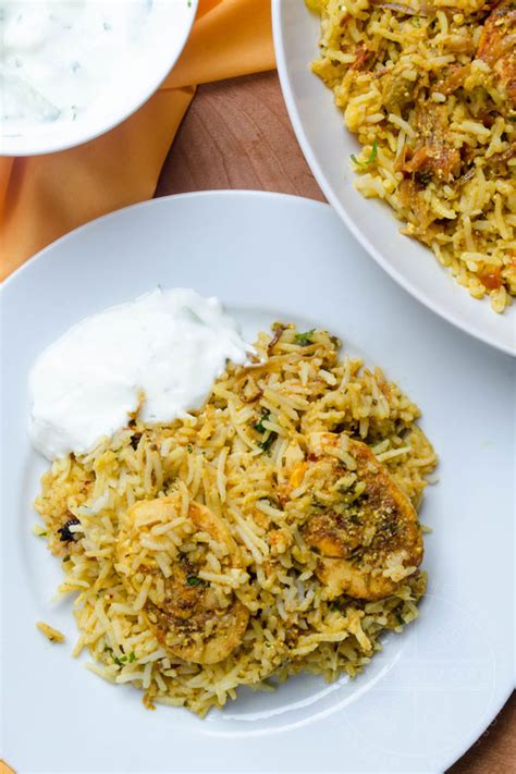 Hyderabadi Egg Biryani - with tips on ingredients, methods, & dum cooking