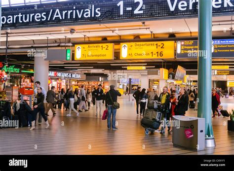 Inside Schiphol Airport Stock Photo - Alamy