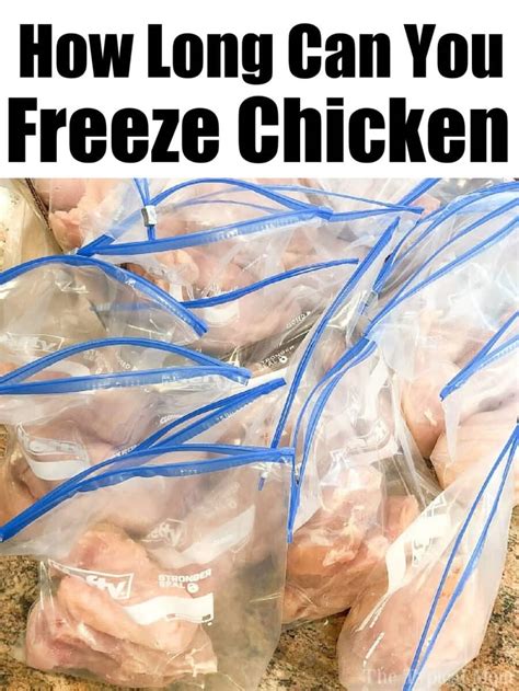 How Long is Frozen Chicken Good For in the Freezer