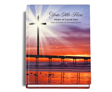 Glorify Memorial Funeral Guest Book – Funeral Program-Site Funeral ...