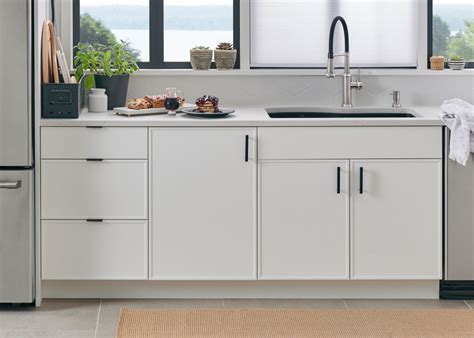 White Shaker Slim Kitchen - Transitional - Kitchen - by Northern ...