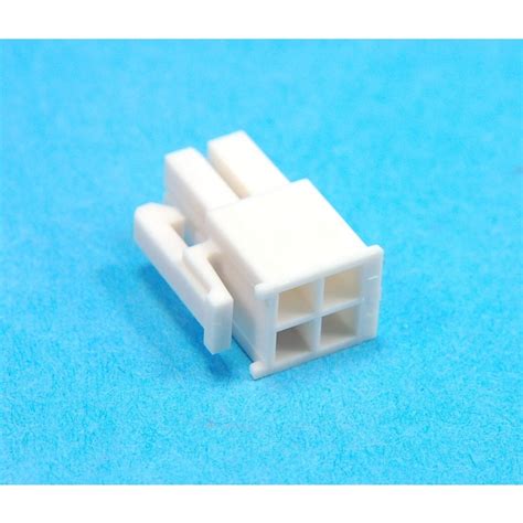 MOLEX - 039012045 - Mini Fit JR Receptical Housing, Dual Row, 4 ...