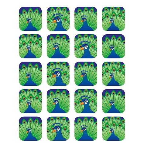 Peacock Stickers - TCR5408 | Teacher Created Resources