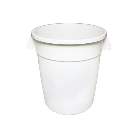 Excellante 20 gallon trash can, plastics, white, comes in each ...