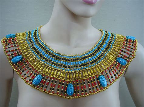 Pin by Christopher Cahill on LoSH: MoL, Cw | Egyptian necklace, Gold necklace indian bridal ...