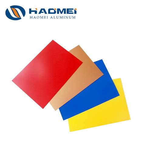 Colored aluminum sheet metal-Haomei Aluminum