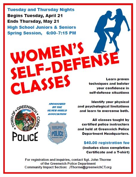 Women's Self-Defense Classes | Greenwich, CT