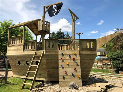 Pirate Playships – Set Sail In Your Own Back Yard | Backyard, Backyard playground, Playset outdoor