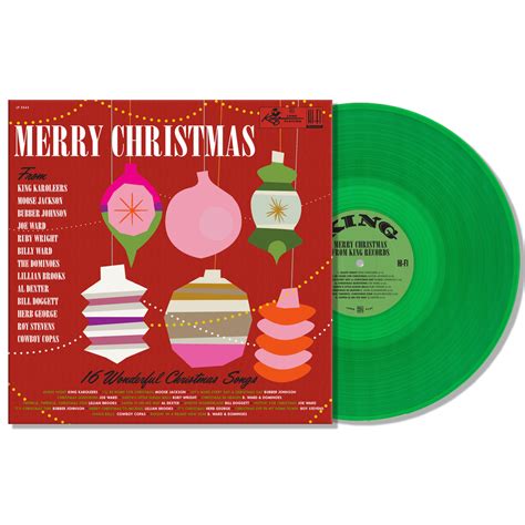 Various Artists - Merry Christmas From King Records - Green Vinyl LP - Barnes & Noble Exclusive