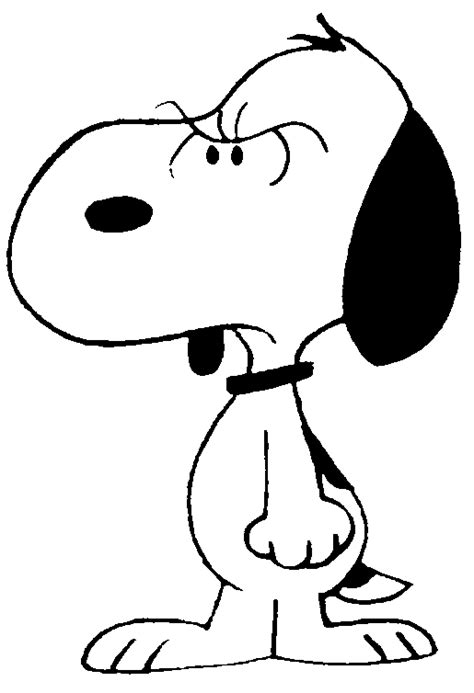 Snoopy Angry by BradSnoopy97 on DeviantArt