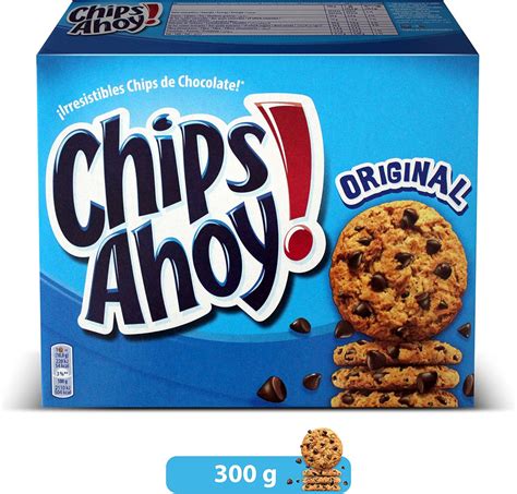 Chips Ahoy! Original Galletas Cookies Americanas con Pepitas de Chocolate 300g : Amazon.es ...