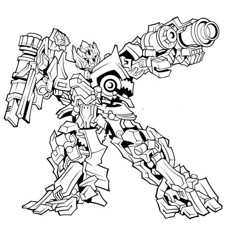 Free Printable Transformers Coloring Pages For Kids