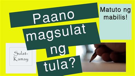 Mga Paraan Sa Pagsulat Ng Tula Ay - likas proseso