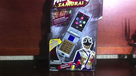 Power Rangers Samurai Gold Ranger Morpher Toy