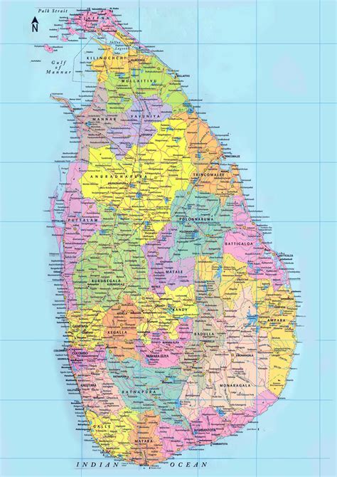 Sri Lanka Maps | Printable Maps of Sri Lanka for Download