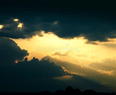 Art Dramatic Background With Dark Clouds Sky B Stock Image - Image of dusk, black: 23745545