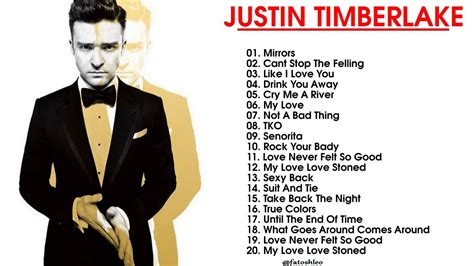 Justin Timberlake Greatest Hits Cover 2017 - Justin Timberlake Best ...