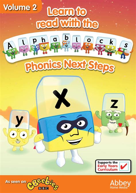 Alphablocks Phonics Next Steps Volume 2 DVD - Review - Mummy's Little StarsMummy's Little Stars