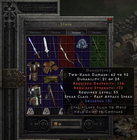 Can Spears Get Obedience Now? : r/diablo2resurrected