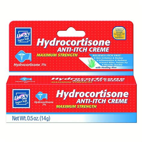 Lucky Super Soft Hydrocortisone Anti-Itch Cream. Itch, Rash and ...