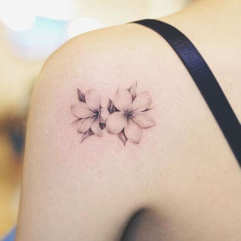 20 Pretty Jasmine Flower Tattoo Designs – EntertainmentMesh