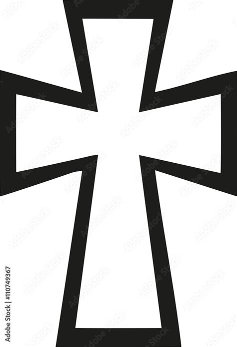 Byzantine Cross Stock Vector | Adobe Stock