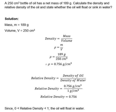 Relative density formula - MarleneYumna