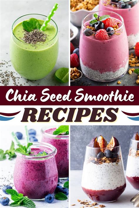 20 Best Chia Seed Smoothie Recipes - Insanely Good