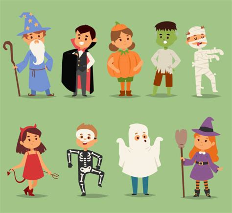 Halloween Costume Illustrations, Royalty-Free Vector Graphics & Clip Art - iStock