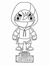Fortnite Coloring Pages Battle Royale Printable PDF » Print Color Craft sketch template
