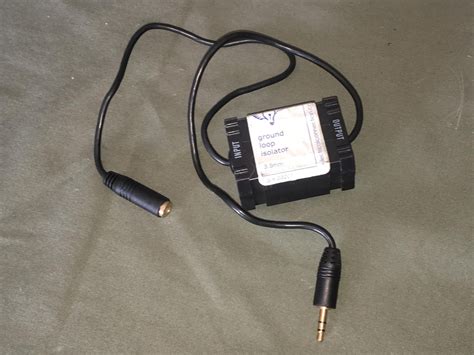 EC Universal ground loop isolator | GL1800Riders Forums