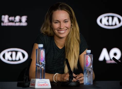 DANIELLE COLLINS at 2019 Australian Open Press Conference at Melbourne ...