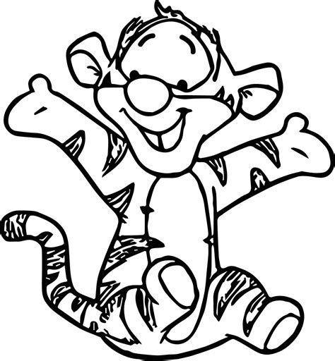 Baby Tigger Coloring Pages Coloring Pages