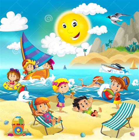 Dreamstime.com - cute children illustration | Art drawings for kids ...