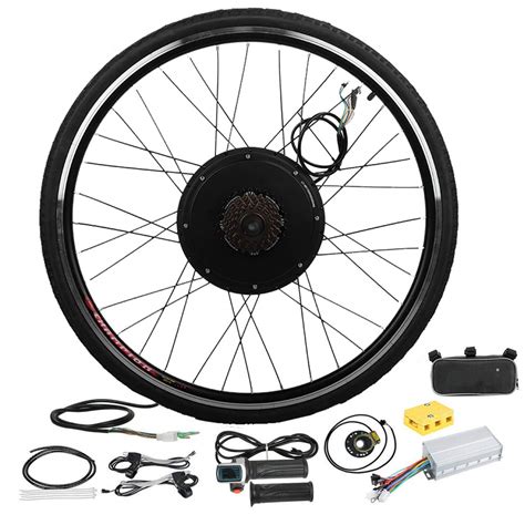 Buy Electric Bike Conversion Kit, NP 26" Rear Wheel Electric Bicycle Motor Conversion Kit 48V ...