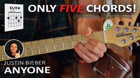 Anyone Guitar Lesson | Justin Bieber (FULL Chords) - YouTube