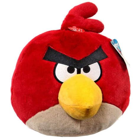 Angry Birds Red Bird Plush [With Sound] - Walmart.com - Walmart.com