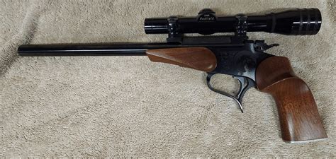 TC Contender G1 .222 Remington 14" heavy barrel Hand Cannon with ...