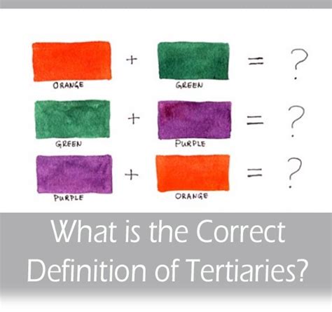 What is the Correct Definition of Tertiary Colors? – Celebrating Color