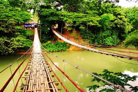 Tigbao Hanging Bridge, Philippines | Pretty places, Travel bucket list, Philippines