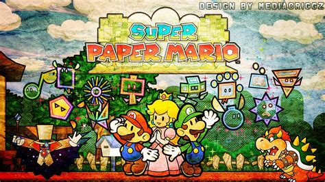 Super Paper Mario Wallpapers - Wallpaper Cave