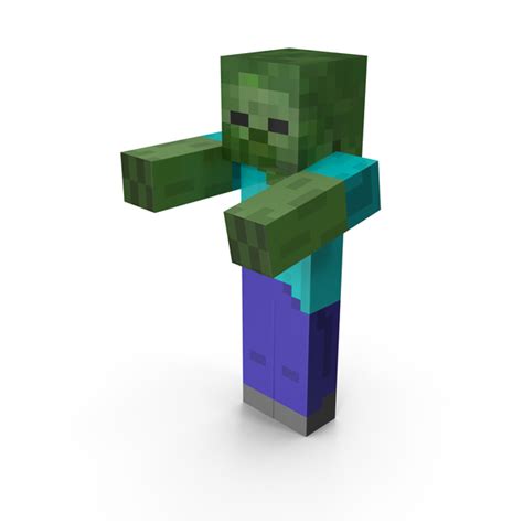 Minecraft Zombie PNG Images & PSDs for Download | PixelSquid - S106932811