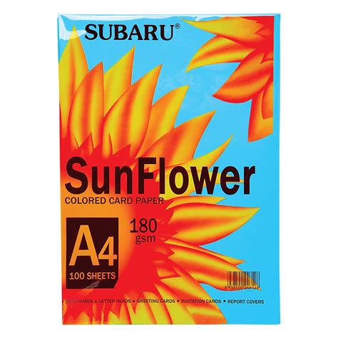 [Phiên chợ sách cũ] Bìa Giấy Màu Sunflower A4 ĐL180 (Mẫu Màu Giao Ngẫu ...